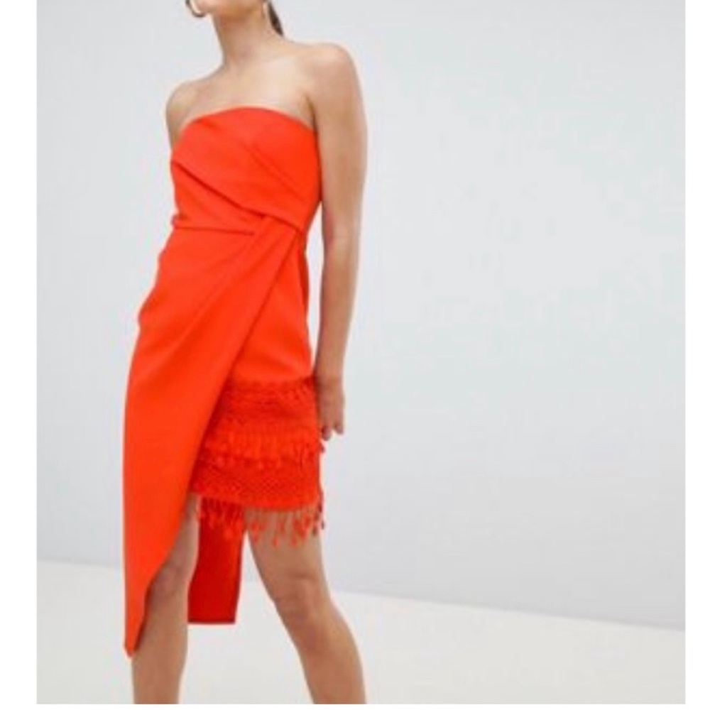 River Island Tassel dress. Worn only once size 16. More like a size 12-14